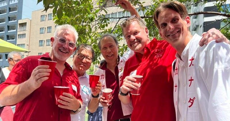 Celebrating Canada Day in Nagoya