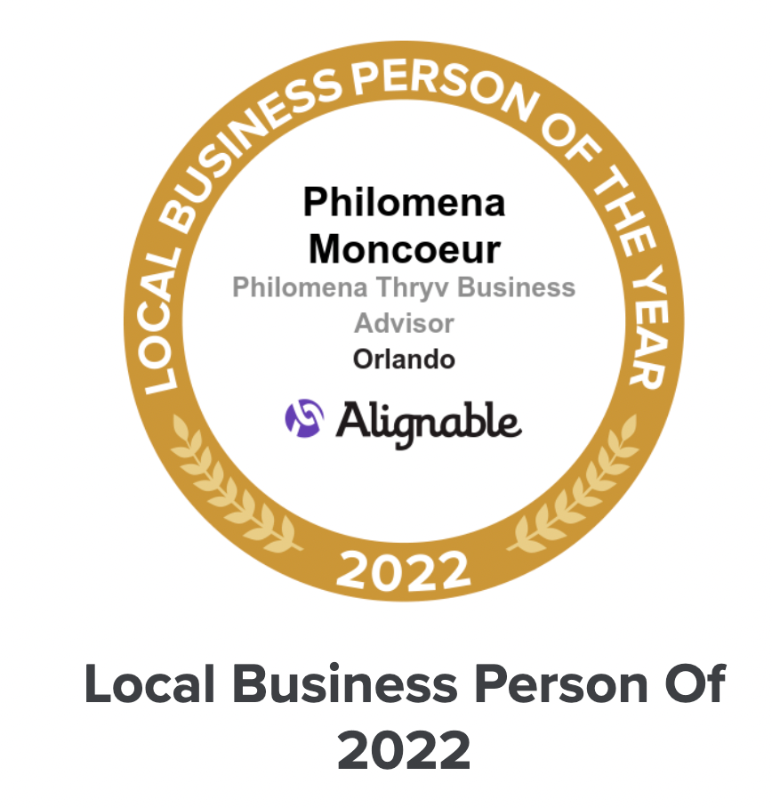 philomena moncoeur is the local business person of the year for 2022