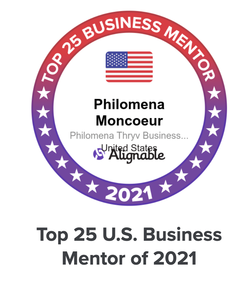 philomena moncoeur is the top 25 u.s. business mentor of 2021
