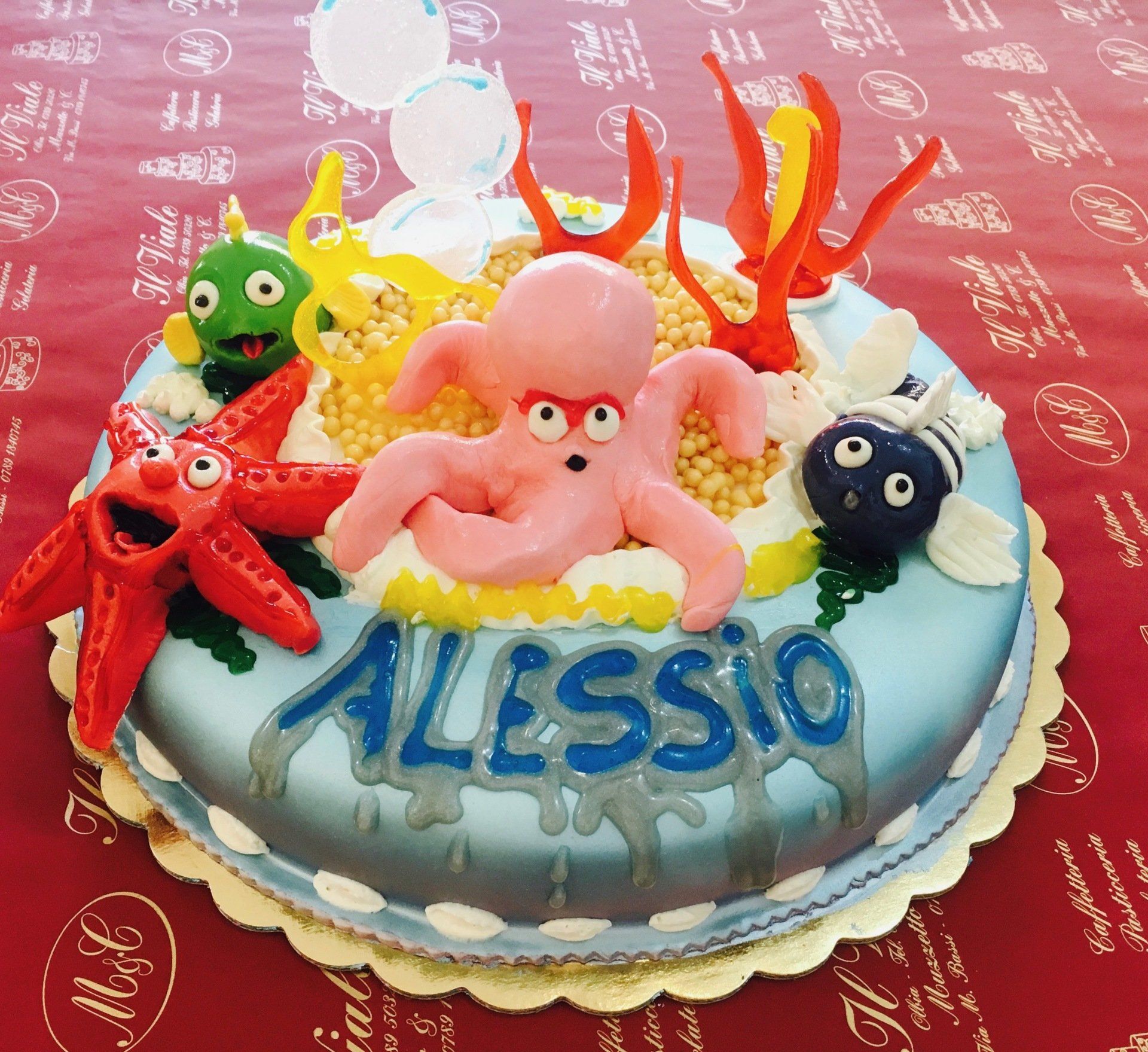octopus cake