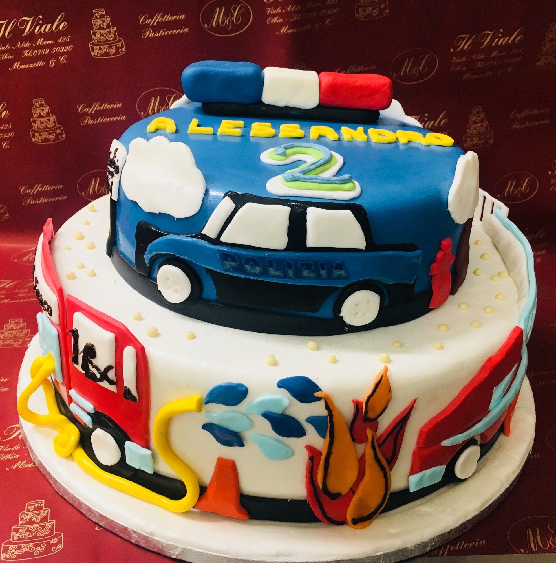 police cake
