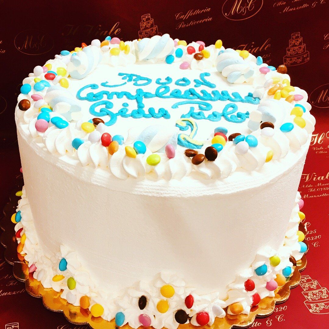 smartie cake