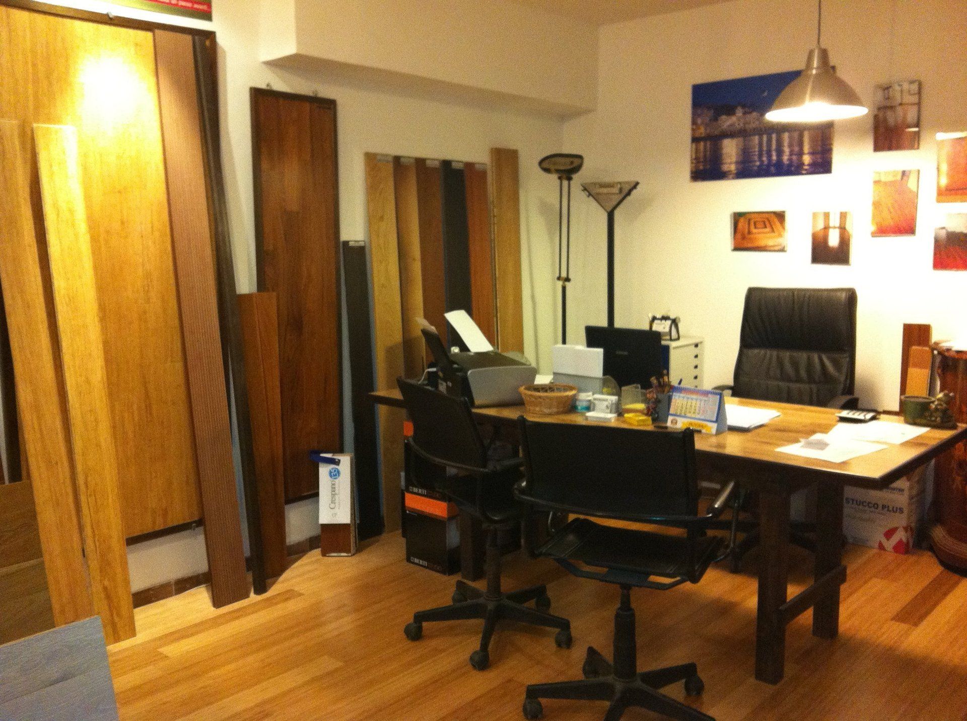 lavorazione del parquet