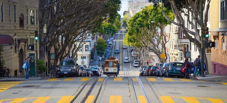 Street in San Francisco. 