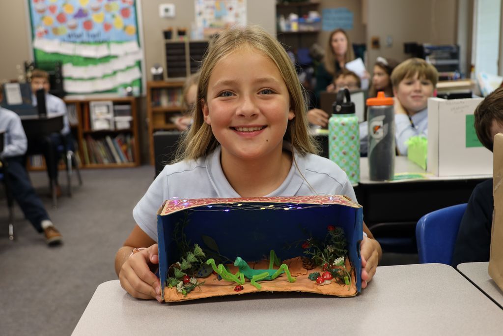 4th Grade Shadow Box