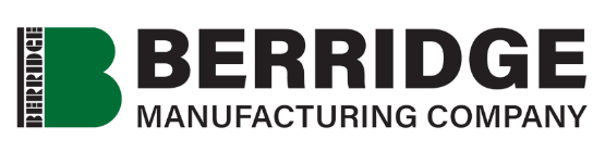 Berridge Manufacturing logo, authorized architectural metal roofing partner for Bloyer & Sons in Wichita, KS.