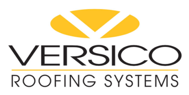 Versico Roofing Systems logo, authorized commercial roofing partner for Bloyer & Sons in Wichita, KS.