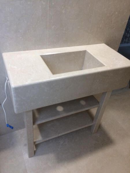 Akmens virsmas vannas istabai | Dabīgais akmens