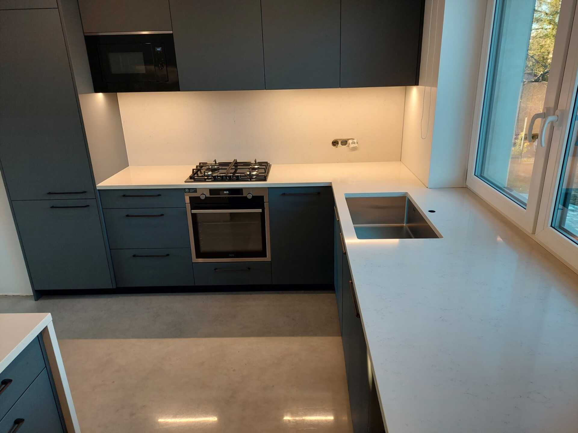 Кухонная столешница из Technostone NOBLE ARETI BIANCO, Талси 2