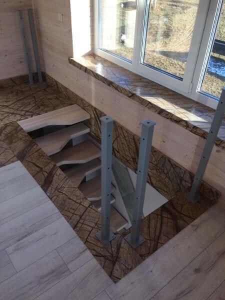 Dabīgā akmens grīdas un sienas