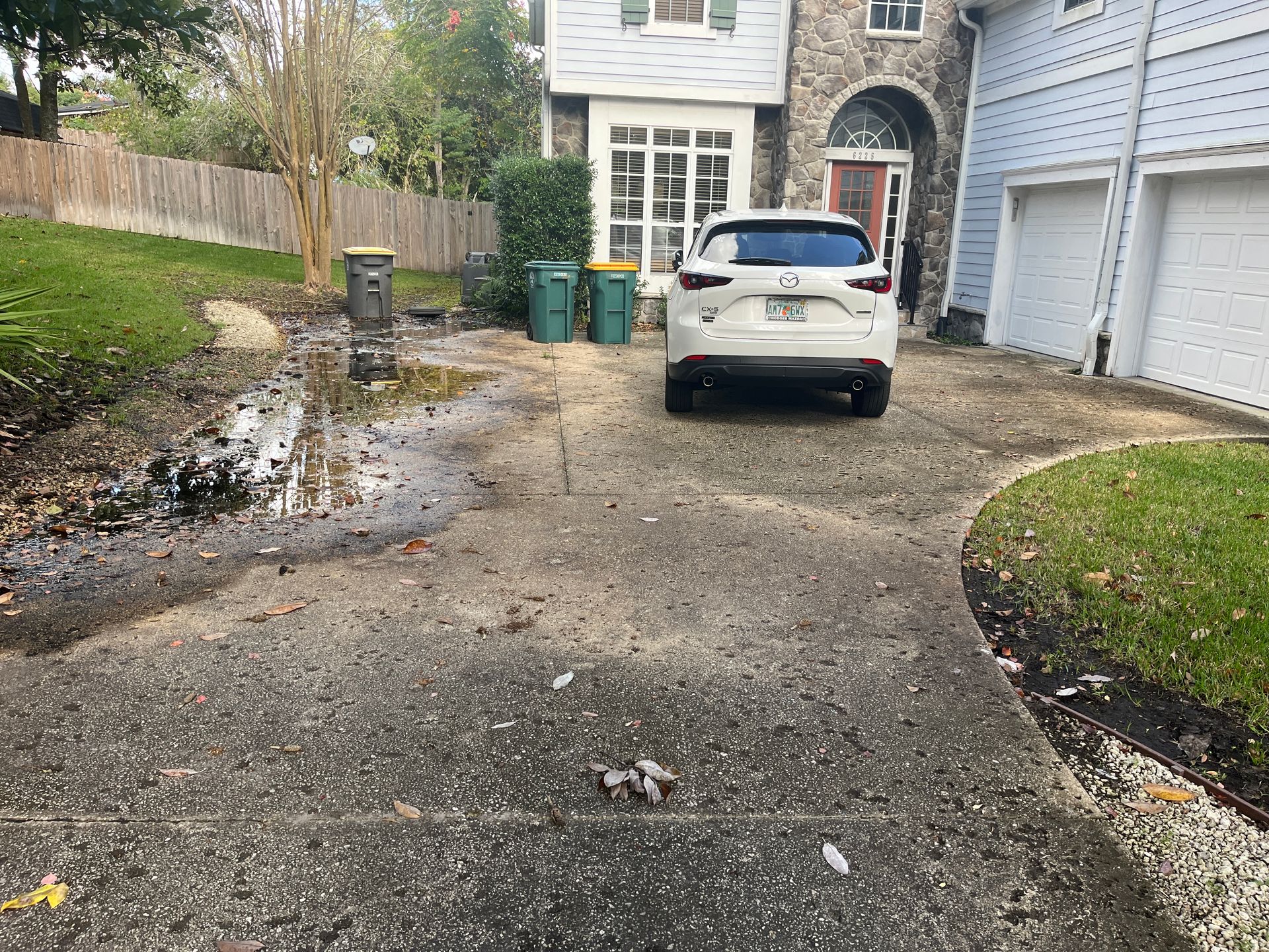 old concrete driveway st augustine fl