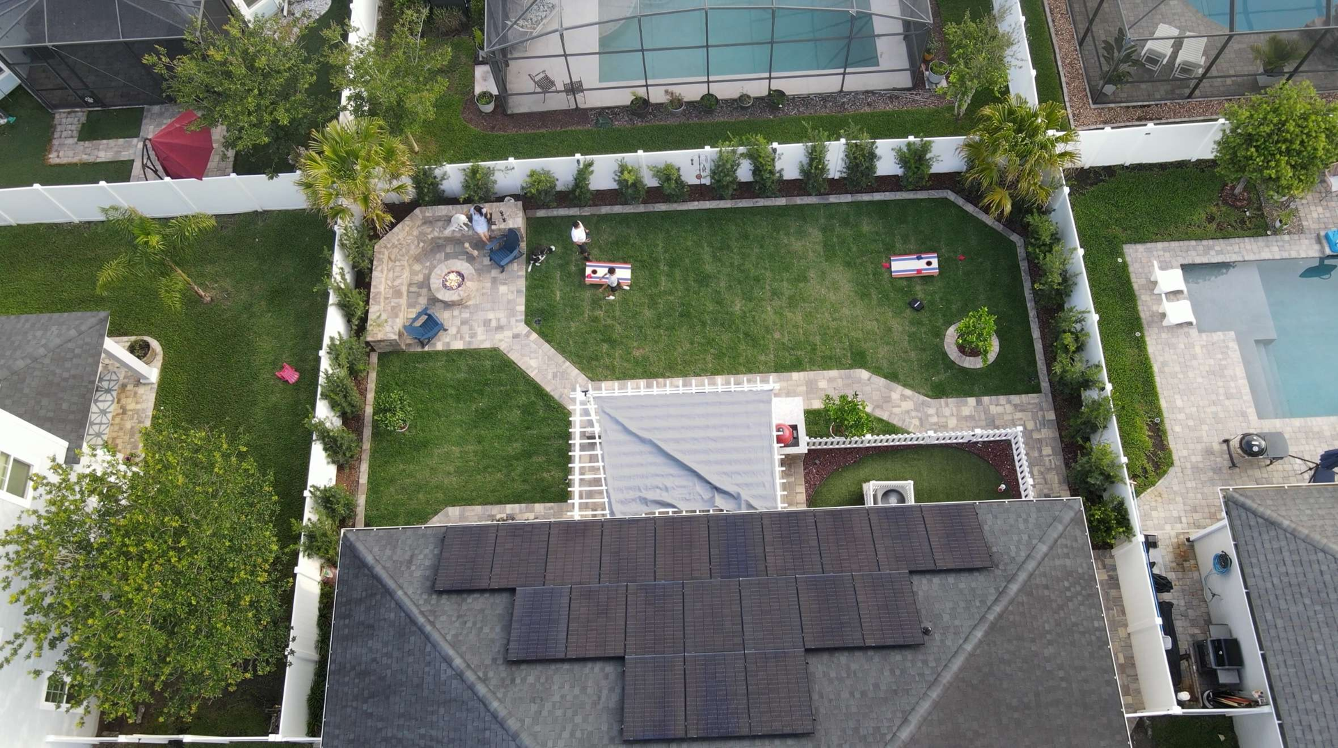 Outdoor Transformations installed Tremron pavers in St. Augustine, FL, for a strong and stylish driveway.