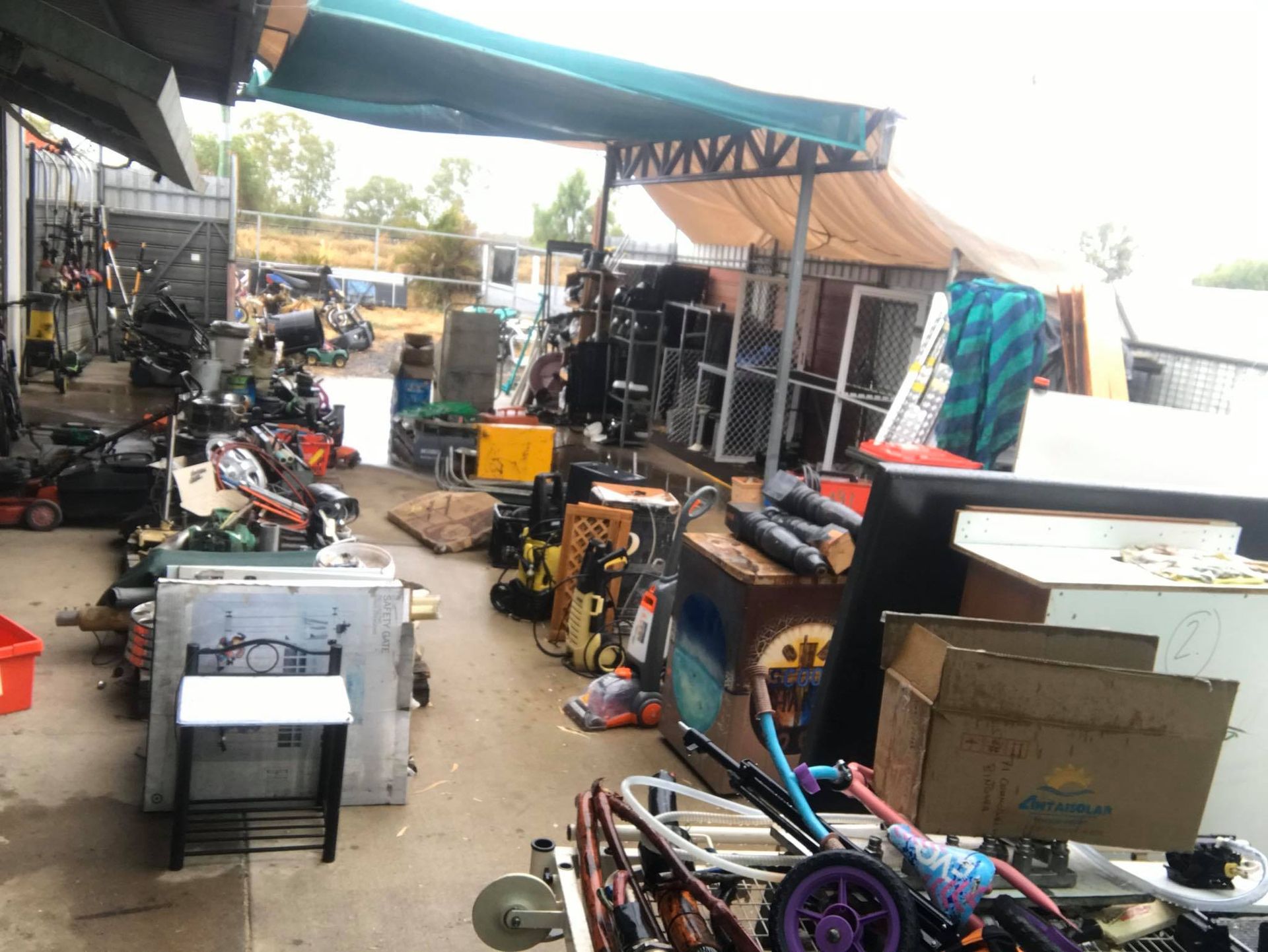 Scrapyard With Piles of Metal — Bob’s Trailer Trash in Rockhampton, QLD