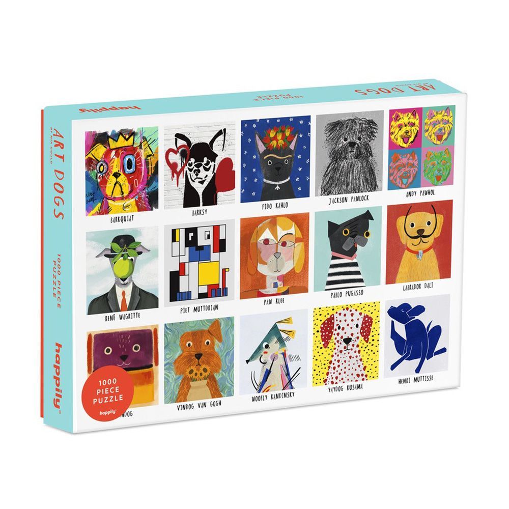 Puzzle de 1000 peças Art Cats da Happily