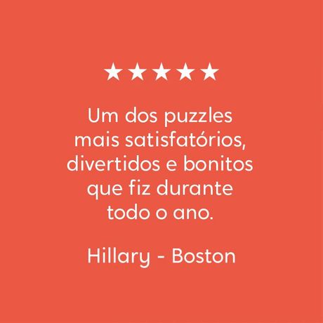 Um dos puzzles mais satisfatórios.