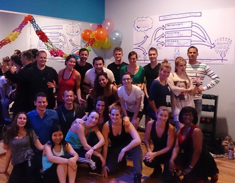 Grafisch faciliteren met Milo voor de stichting Spieren voor Spieren.