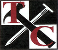 A logo for a company called t & c