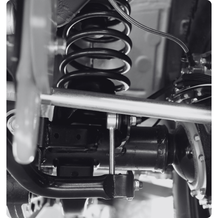 SUSPENSION SERVICE TO IMPROVE SaFETY aND CONTROL