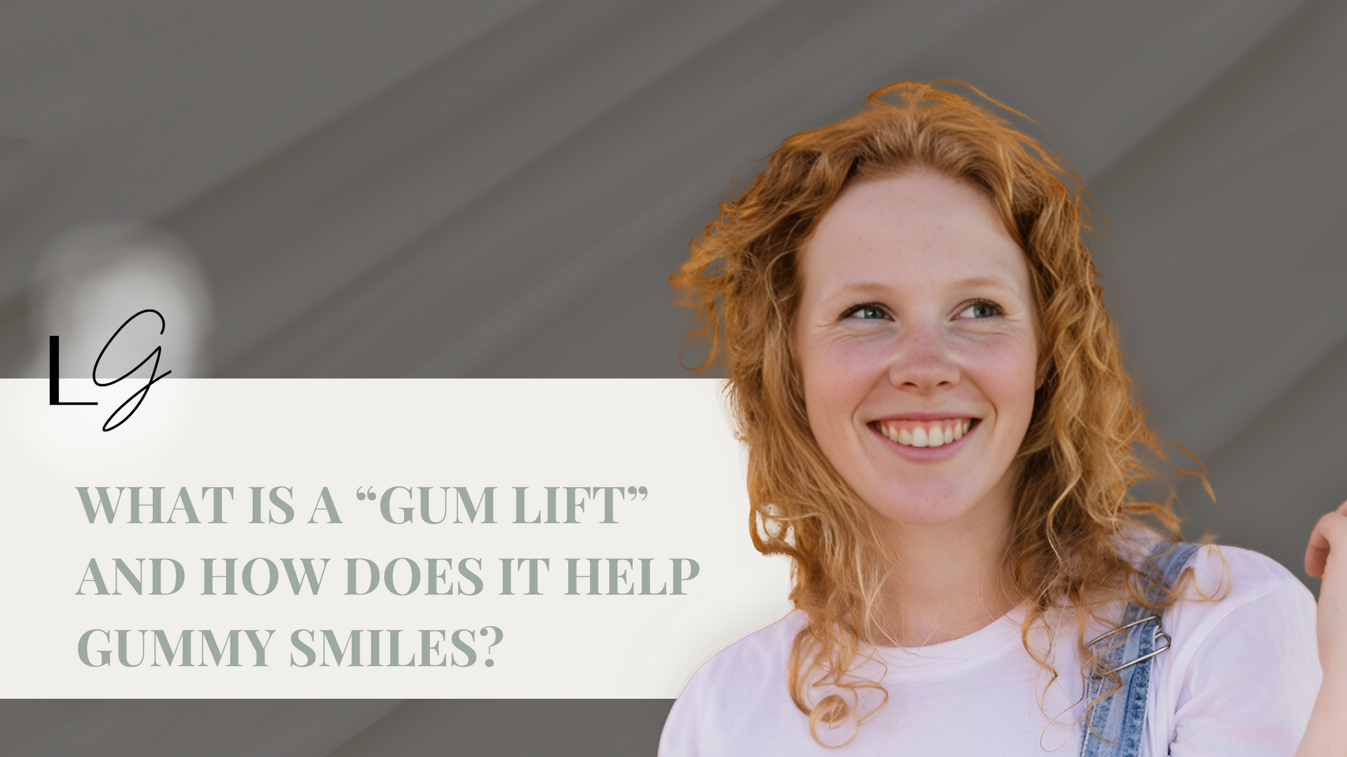 What is a gum lift and how does it help gummy smiles ?