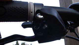 Brake lever position