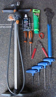Basic bicycle tools