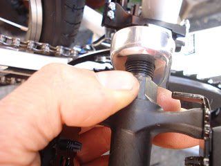 Correct fitting of a bicycle pedal