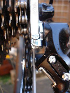 Rear gear adjustment