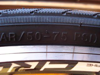 Tyre pressure