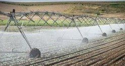 Impianto di irrigazione per campi