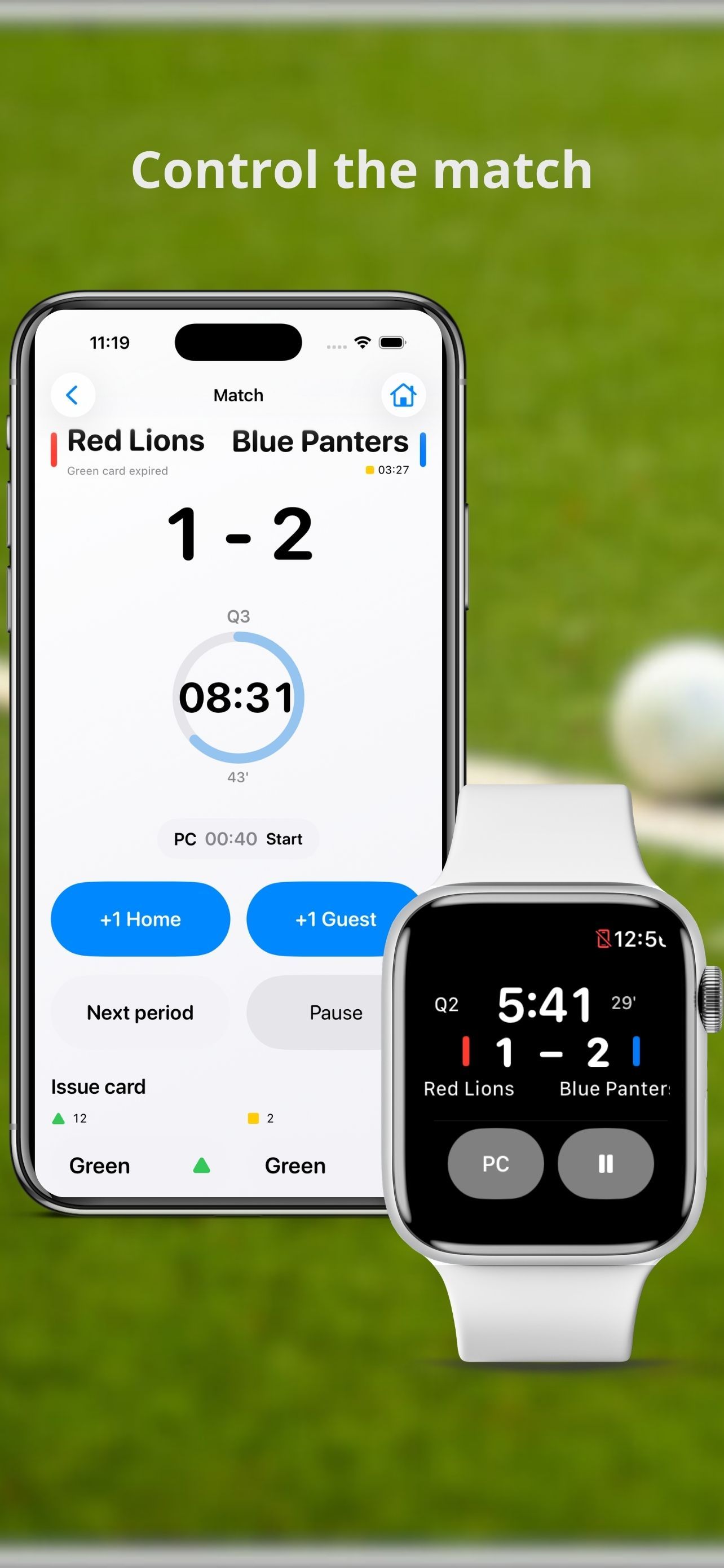 HockeyUmpire watch & iPhone app