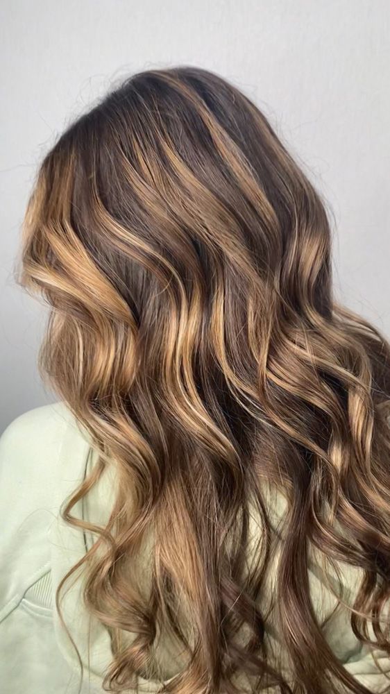 Balayage example hair glow at a local salon in Lancaster Luxe