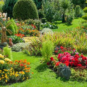 Landscaped flower garden - Lawn, Tree & Landscaping in Chesapeake, VA