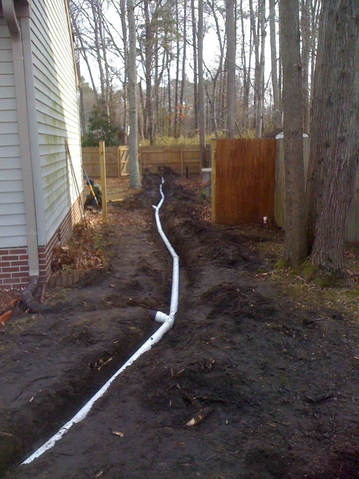 Drainage Work Four - Lawn, Tree & Landscaping in Chesapeake, VA
