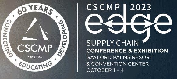 A logo for the supply chain conference and exhibition