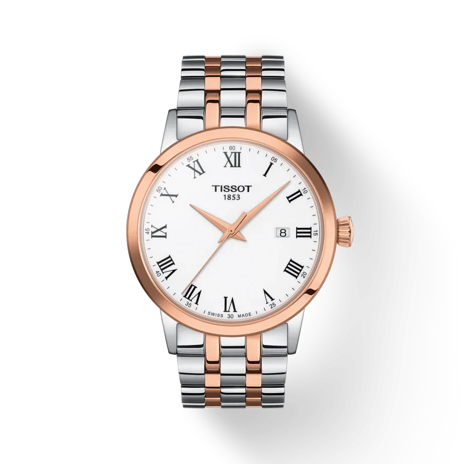 Tissot Classic Dream bicolore bianco