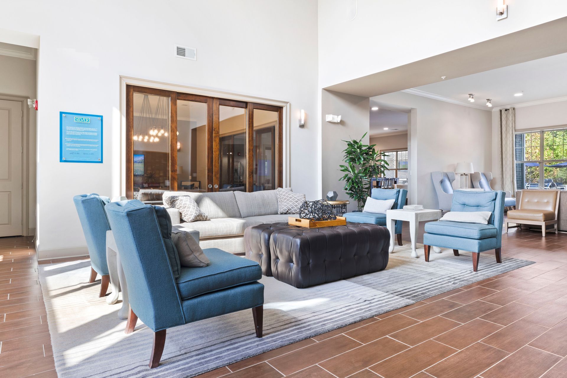 Clubhouse at Silver Collection at Waterford in Huntersville, NC.