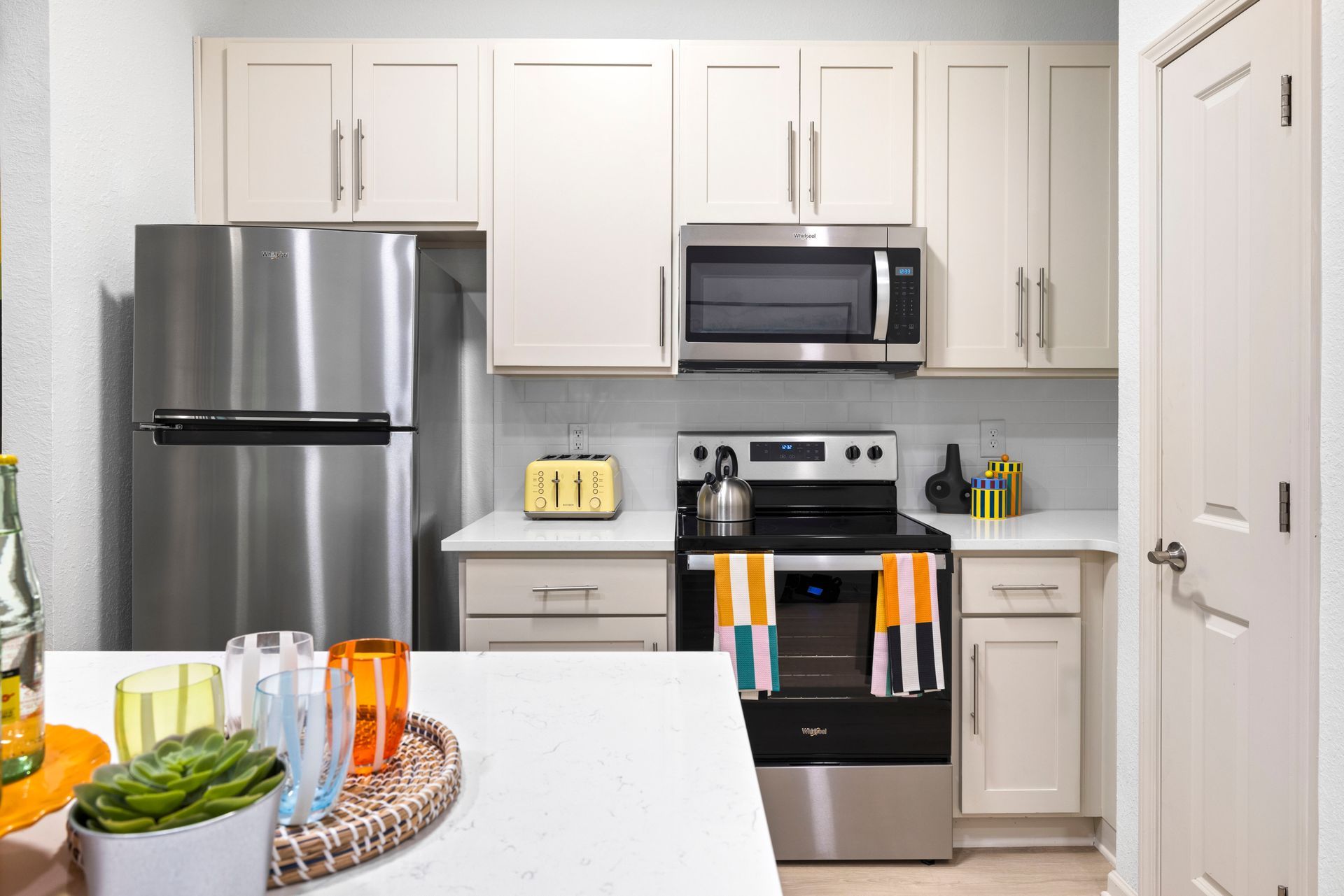 Kitchen at Silver Collection at Waterford in Huntersville, NC.
