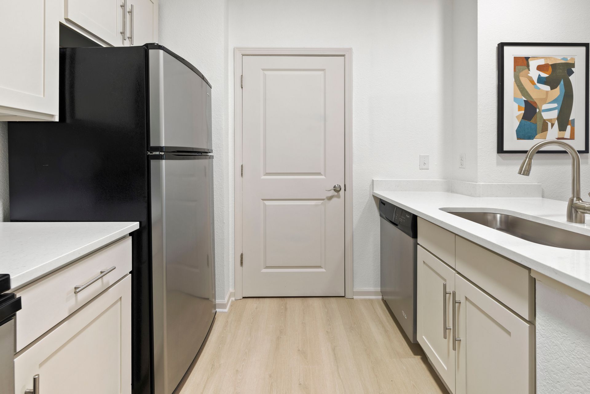 Kitchen at Silver Collection at Waterford in Huntersville, NC.