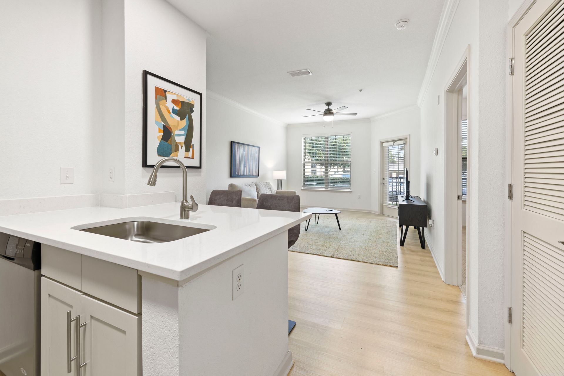 Kitchen at Silver Collection at Waterford in Huntersville, NC.