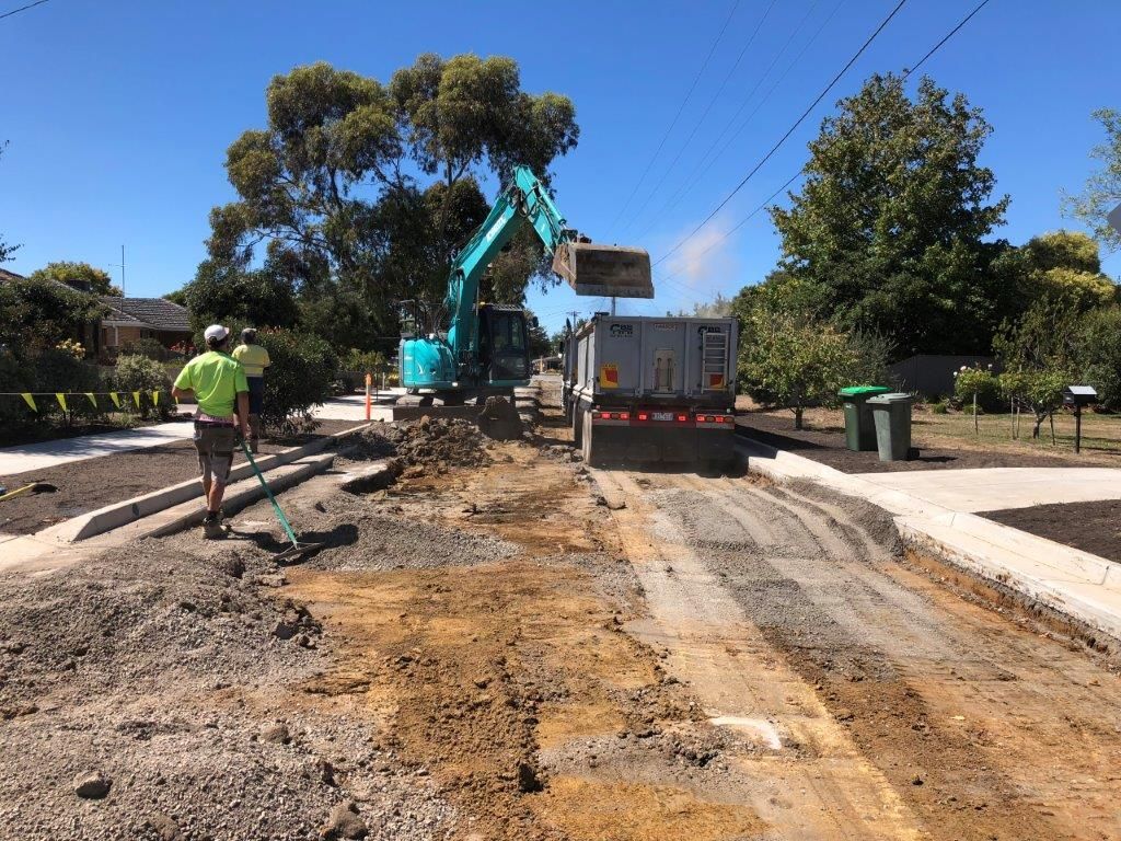 Loading Soil on Dump Truck — Ballarat VIC — Ballarat Excavation & Transport
