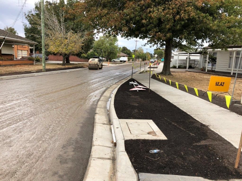 In Progress Road Reconstruction — Ballarat VIC — Ballarat Excavation & Transport