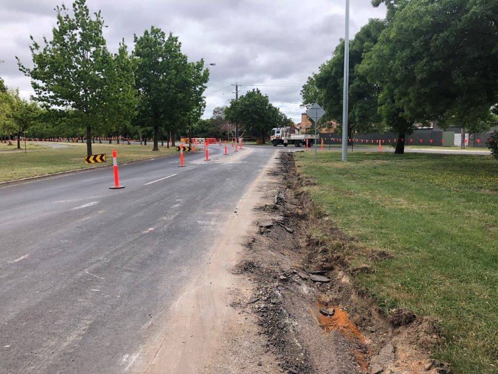 Road without Side Drains — Ballarat VIC — Ballarat Excavation & Transport