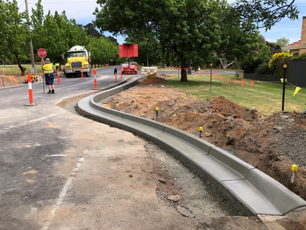 Road Drain — Ballarat VIC — Ballarat Excavation & Transport