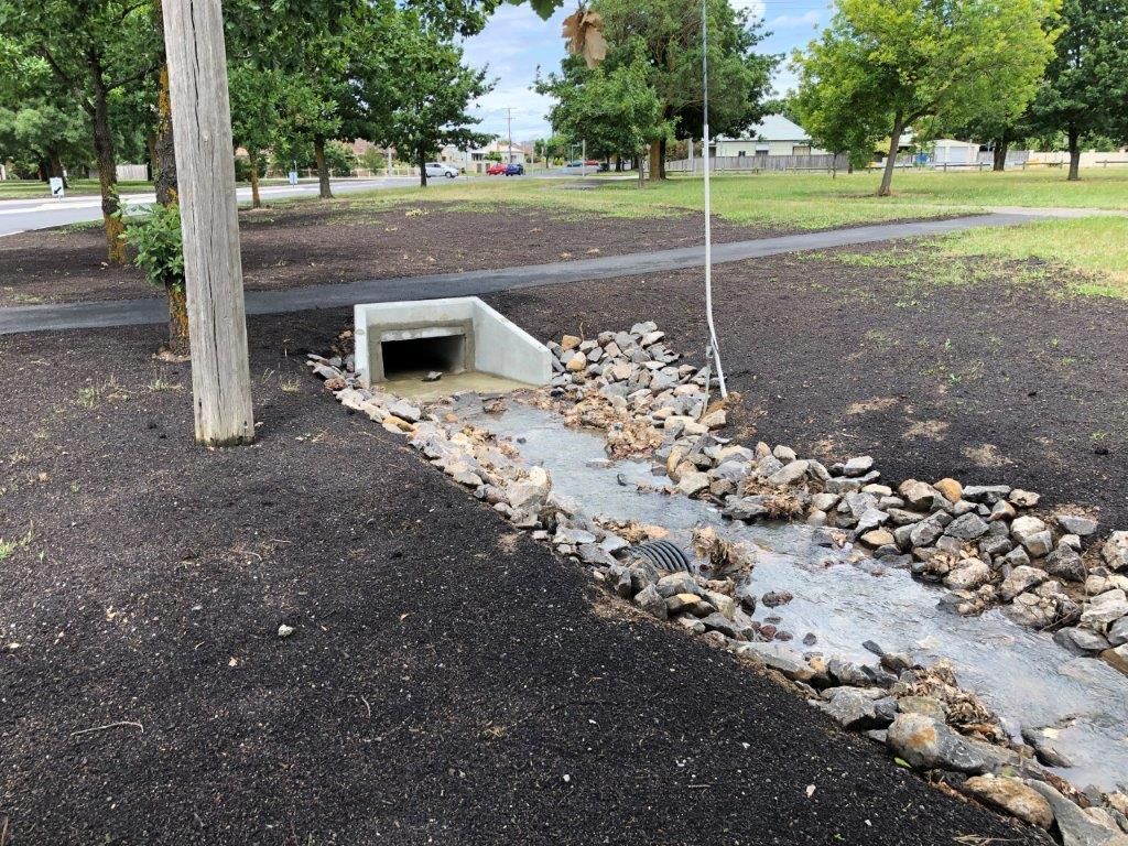 Culvert on Pathway — Ballarat VIC — Ballarat Excavation & Transport