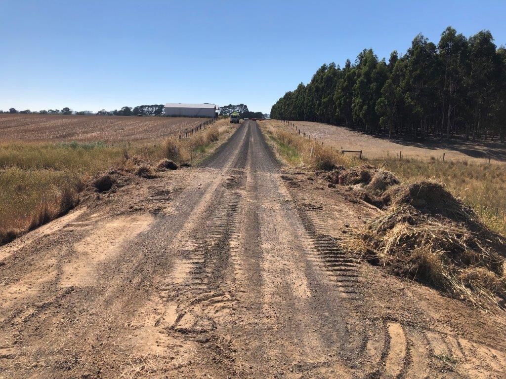 Undeveloped Road — Ballarat VIC — Ballarat Excavation & Transport