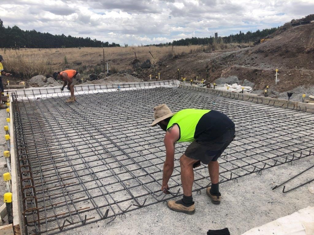 Steel Frame of Huge Culvert — Ballarat VIC — Ballarat Excavation & Transport