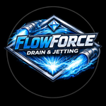 Flow Force Drain cleaning services Logo 