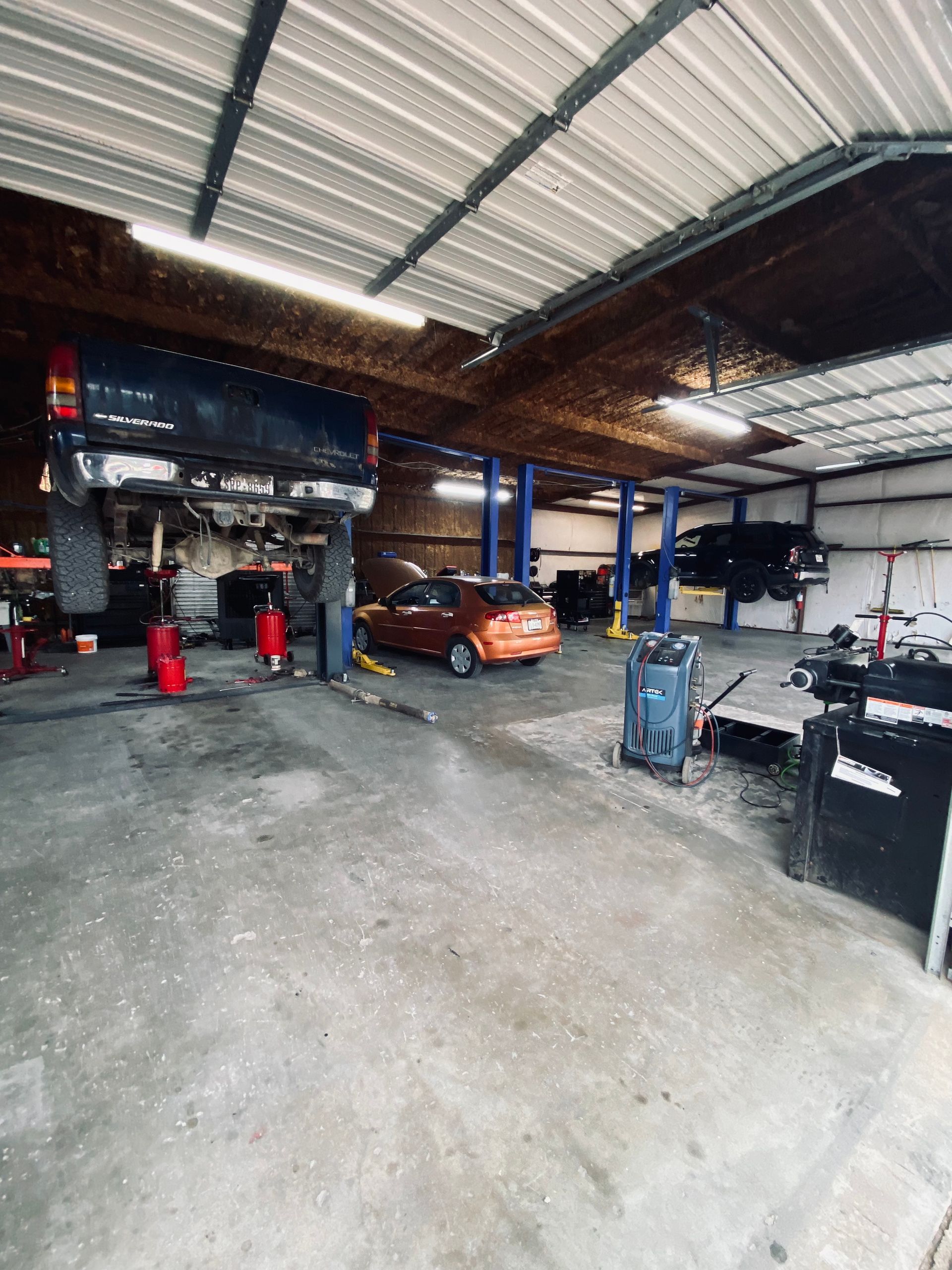 Inside of Auto Shop | Expert Automotive Solutions
