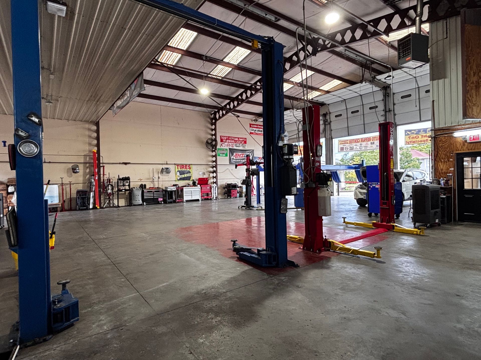 Inside of Auto Shop | Expert Automotive Solutions