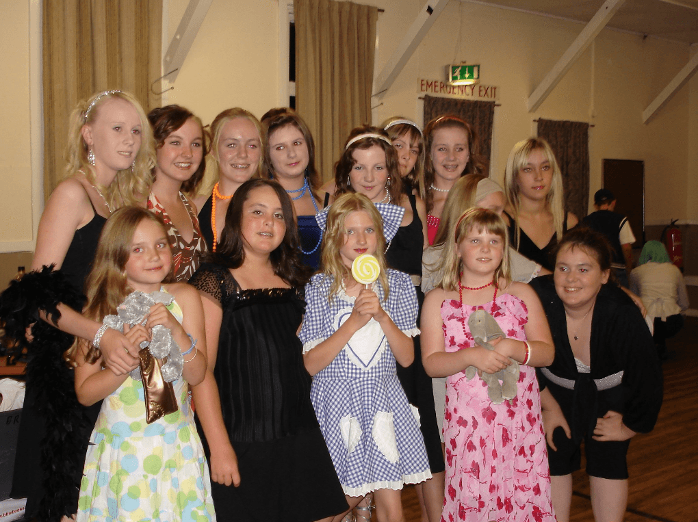 group of dance participants